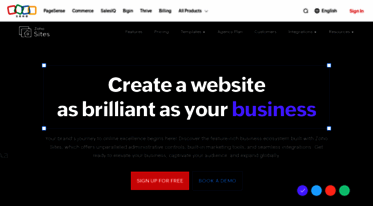 zohosites.com